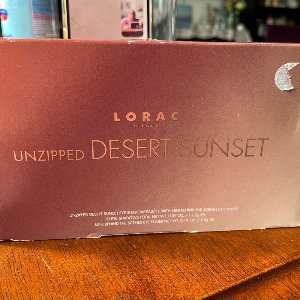 Lorac los Angeles unzipped Desert Sunset eyeshadow Palette w mini primer new